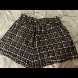 American Eagle plaid shorts size 14